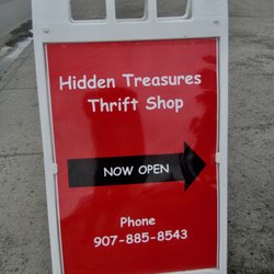 Thrift Store with Hidden Treasures - Now Open is its new location: 607 W. Northern Lights Blvd.