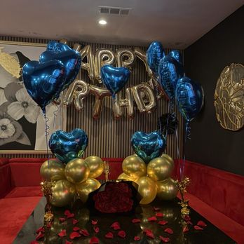 Voss - Birthday decor - New American Near Me - Decatur, Georgia Voss - Birthday decor - New American Near Me - Decatur, Georgia