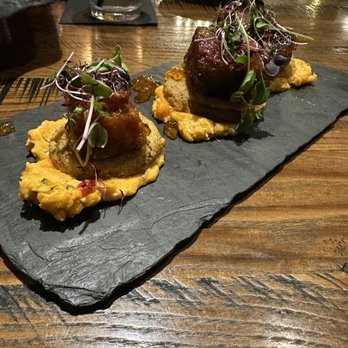 Smoke on Cherry Street - Smoked Pork Belly (really good!) - New American Near Me - Tulsa, Oklahoma