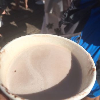 Cafe D'Bar - That's not foam. That's just the color of this alleged chocolate milk. - Restaurants Near Me - Coolangatta, QLD
