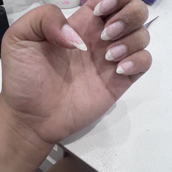 Queen A Nail Spa - my natural nail growth since using dip powder - Nail Salons Near Me - Astoria, New York Queen A Nail Spa - my natural nail growth since using dip powder - Nail Salons Near Me - Astoria, New York