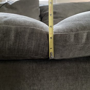west elm - Very low quality thin cushions. - Furniture Stores Near Me - Emeryville, California