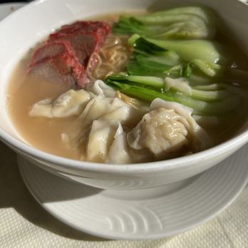 Steam - won ton noodle soup with bbq pork - Dim Sum Near Me - Palo Alto, California Steam - won ton noodle soup with bbq pork - Dim Sum Near Me - Palo Alto, California