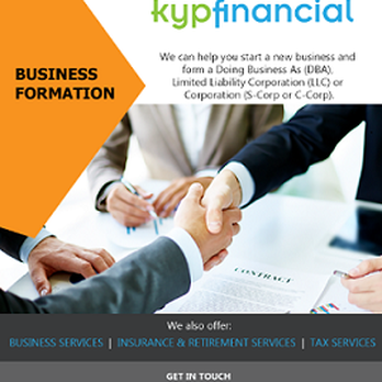 KYP Financial - Start a business, LLC, C-Corp or DBA at KYP Financial - Tax Services Near Me - Chino, California KYP Financial - Start a business, LLC, C-Corp or DBA at KYP Financial - Tax Services Near Me - Chino, California