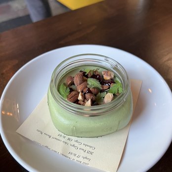 Tartuca - Pistachio panna cotta - Italian Near Me - Portland, Oregon Tartuca - Pistachio panna cotta - Italian Near Me - Portland, Oregon