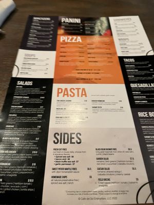 Menu photo 2 Cafe Del Sol Winchester, VA