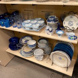 The Overwatch - We have home goods galore check out these beautiful blue plates and dishes