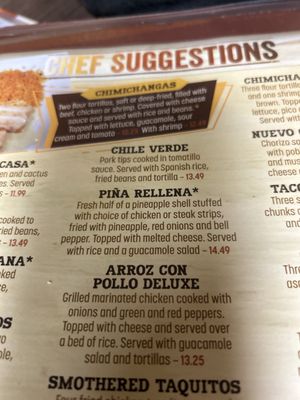 Menu photo 1 Casa Grande Crossville, TN