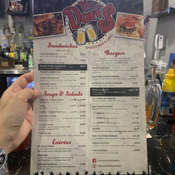 The Don’$ - Menu - Sports Bars Near Me - South Sioux City, Nebraska