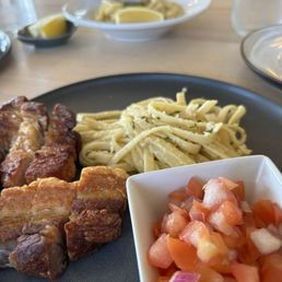 The Pork Belly plate was good, could've used a sauce for the pork belly.