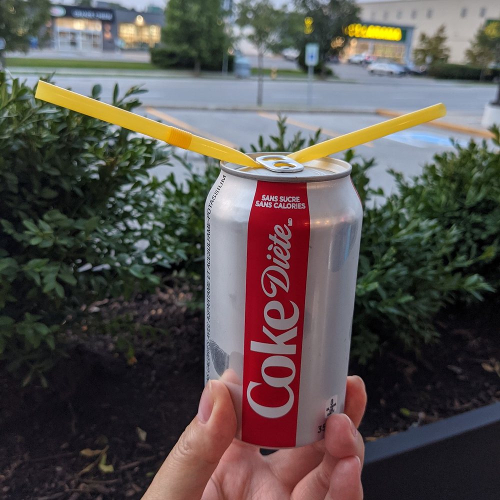 Seoul House - Diet coke with a bendy straw - Korean Near Me - Toronto, Ontario Seoul House - Diet coke with a bendy straw - Korean Near Me - Toronto, Ontario