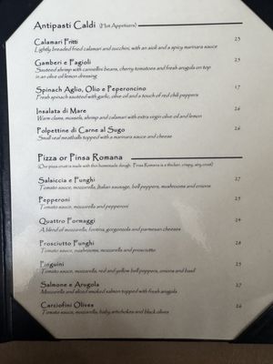 Menu photo 2 Caffe Pinguini Italian Restaurant Los Angeles, CA Menu photo 2 Caffe Pinguini Italian Restaurant Los Angeles, CA