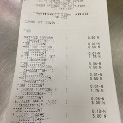 Void Transaction receipt, manager rather void my order than to honor coupons and sale prices! The worst store yet!!!!