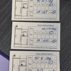 Stockton Acupuncture Clinic - Appointment cards claiming you must cancel 24 hours before your visit, but they do not answer when you call.