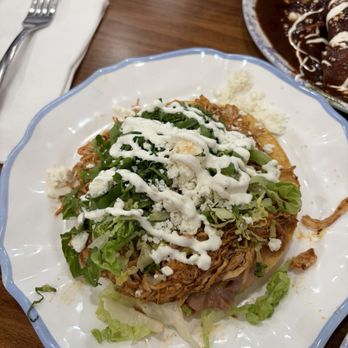Amores - Chicken Tings Tostada - Mexican Near Me - Claremont, California Amores - Chicken Tings Tostada - Mexican Near Me - Claremont, California