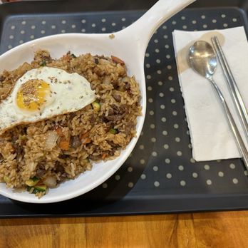 Bab Plus Korean Restaurant - bulgogi fried rice - Korean Near Me - Urbana, Illinois