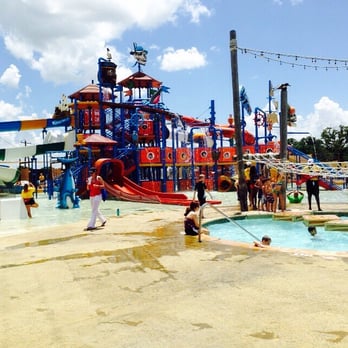 Pirates Cove - The slides - Amusement Parks Near Me - Burleson, Texas