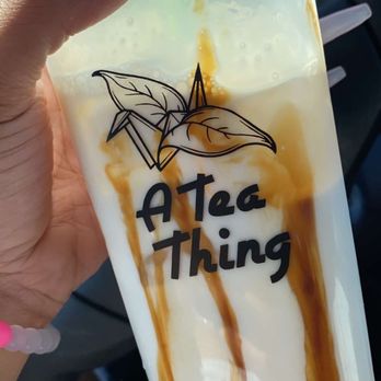 A Tea Thing - Brown Sugar Milk Drink - Coffee & Tea Near Me - Reseda, California