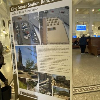 King Street Station - Historical info displays regarding the station - Train Stations Near Me - Seattle, Washington King Street Station - Historical info displays regarding the station - Train Stations Near Me - Seattle, Washington