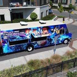 NJ Game Truck - Experience the newest- NJ GAMETRUCK! With 15 gaming screens (most in the U.S.) and space for 60+ players, it's the ultimate party on wheels.