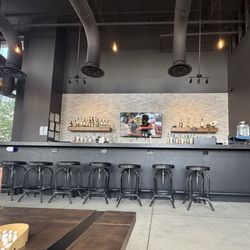 Scissors & Scotch - Bar area