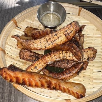 Lao Der - Fried Salmon Belly - Laotian Near Me - Stockton, California