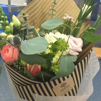 SOHO Flower & Garden - Birthday Bouquet. Thank you again, Dominique and Soho Flower shop. - Florists Near Me - Hoboken, New Jersey