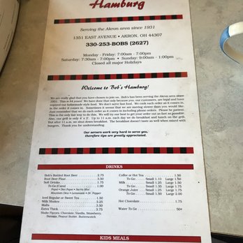 Bob's Hamburg - Burgers Near Me - Akron, Ohio Bob's Hamburg - Burgers Near Me - Akron, Ohio