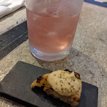 Eden - This was a pallet cleanser we were served to start... Let me tell you. I'd eat more hummus if it tasted like this! Absolutely amazing! - American Near Me - Syracuse, New York