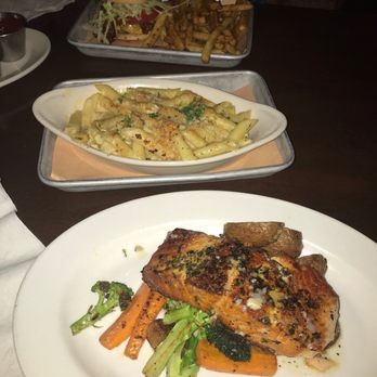Lagarde American Eatery - Salmon on veggies, macaroni, burger and fries - New American Near Me - Chamblee, Georgia Lagarde American Eatery - Salmon on veggies, macaroni, burger and fries - New American Near Me - Chamblee, Georgia