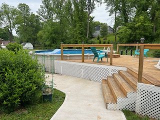 Decks and Ramps - Examples of brand new decks and ramps I built.
