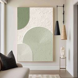 Everything Cool  - Lux Art Hand Painted 40"W x 90"H