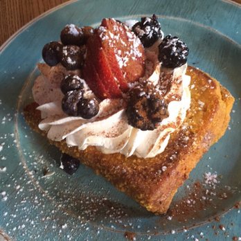 Blue Moon Too - Capt'n Crunch French Toast (2 slices but you can get 3 if you want); topped with fruit (berries & bananas) & whipped cream. - Cafes Near Me - Baltimore, Maryland Blue Moon Too - Capt'n Crunch French Toast (2 slices but you can get 3 if you want); topped with fruit (berries & bananas) & whipped cream. - Cafes Near Me - Baltimore, Maryland