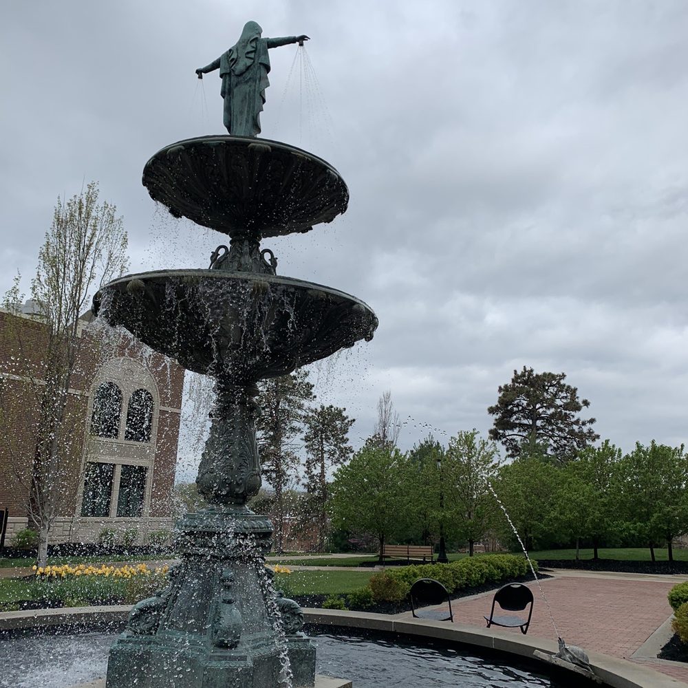 Benedictine College - Our Lady of Grace Fountain - Colleges & Universities Near Me - Atchison, Kansas Benedictine College - Our Lady of Grace Fountain - Colleges & Universities Near Me - Atchison, Kansas