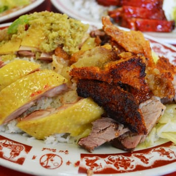 Cheung Hing Restaurant - Chicken/roast pork combo - Chinese Near Me - San Francisco, California