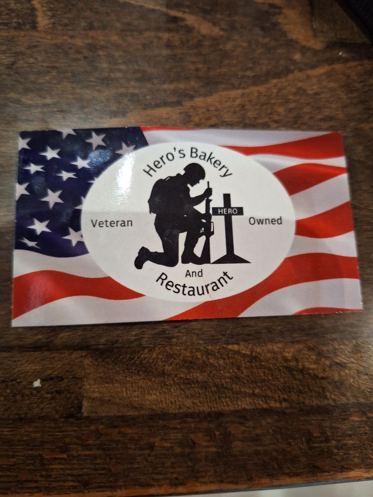 Food from Hero's Bakery and Restaurant