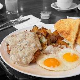 Chicken Fried Steak & Two Eggs