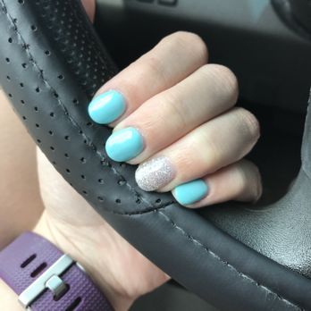 Vintage Nails & Spa - Blue with accent - Eyelash Service Near Me - Lubbock, Texas Vintage Nails & Spa - Blue with accent - Eyelash Service Near Me - Lubbock, Texas