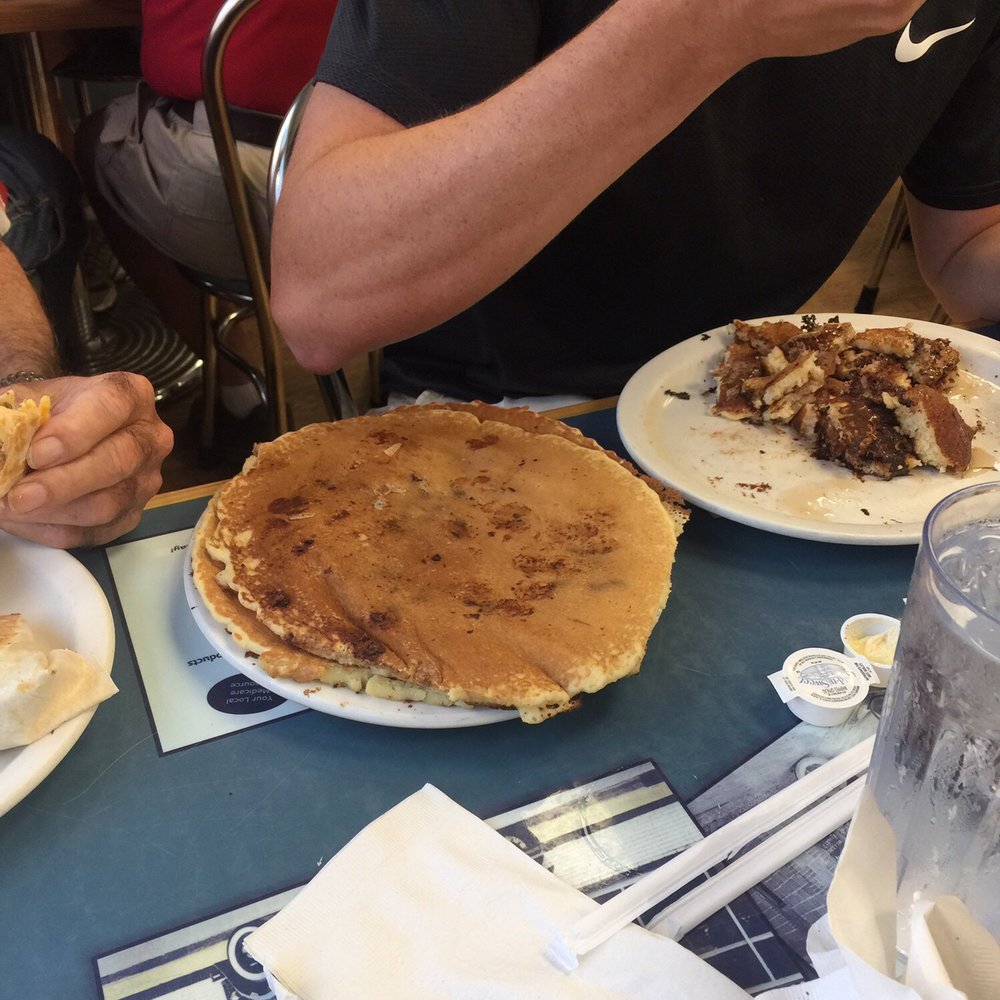 Chocolate chips pancakes. Chocolate chips pancakes.