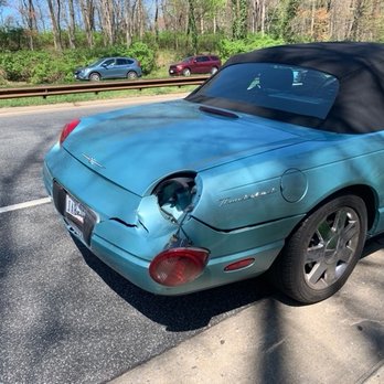 Metro Motor - My Thunderbird after a rear-end collision. - Body Shops Near Me - Vienna, Virginia