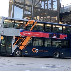 Go North West - New liveried X63 service at Manchester Shudehill