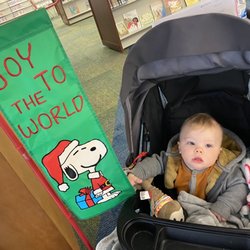 Kenton County Public Library - My son lil Stevie and me @kenton county library