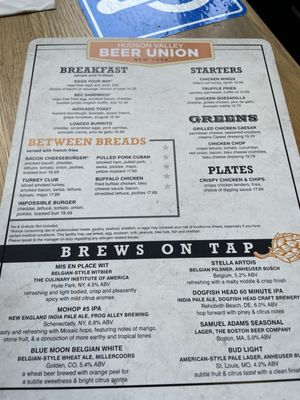 Menu photo 2 Hudson Valley Beer Union Albany, NY Menu photo 2 Hudson Valley Beer Union Albany, NY