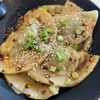 Gu’s Kitchen - Half Order Vegetable Zhong Style Dumplings - Szechuan Near Me - Chamblee, Georgia
