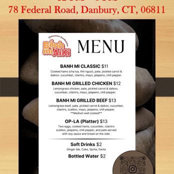 Banh Mi AiKi - Menú - Food Trucks Near Me - Danbury, Connecticut Banh Mi AiKi - Menú - Food Trucks Near Me - Danbury, Connecticut