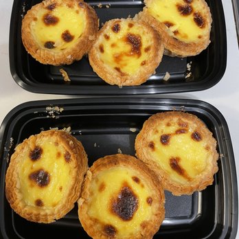 Dim Sum Sam - Portuguese Egg Tarts (3) - Dim Sum Near Me - New York, New York