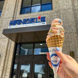 Handel's Homemade Ice Cream - Cotton candy ice cream and front door