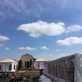 Three Fox Vineyards & Brewery - Tasting room and tent along with fire pits outside and chairs ! Plenty of seating ! - Wineries Near Me - Delaplane, Virginia