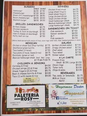 Menu photo 2 Toby's Place Hagerman, NM Menu photo 2 Toby's Place Hagerman, NM