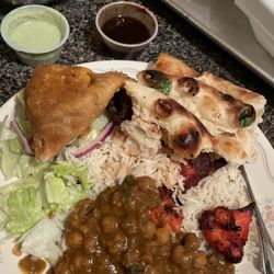 Halal Kabab And Curry